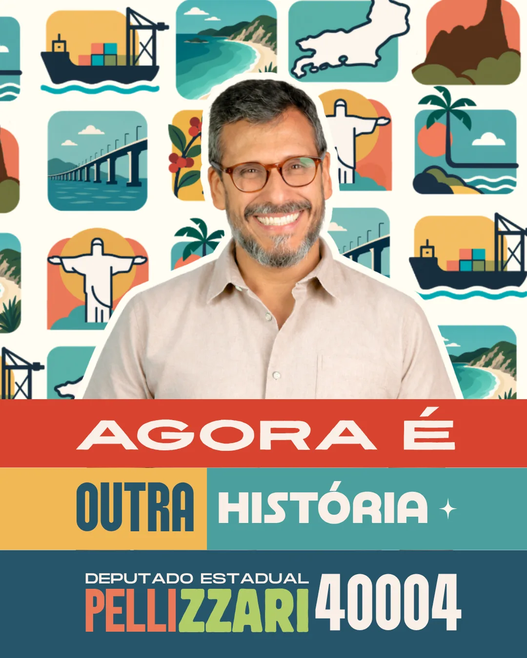 Renato Pellizzari — Agora é outra história — Deputado Estadual 40004